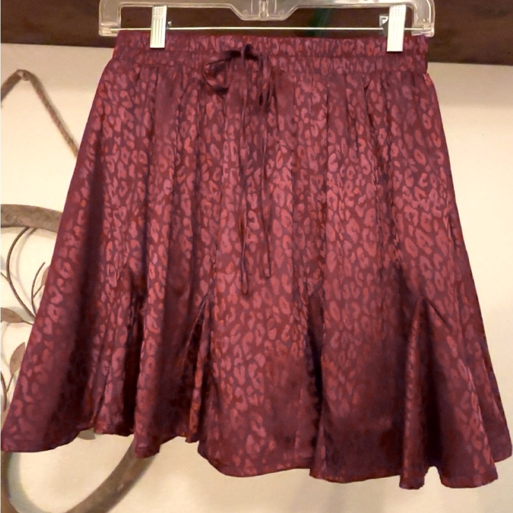 Silky skirt